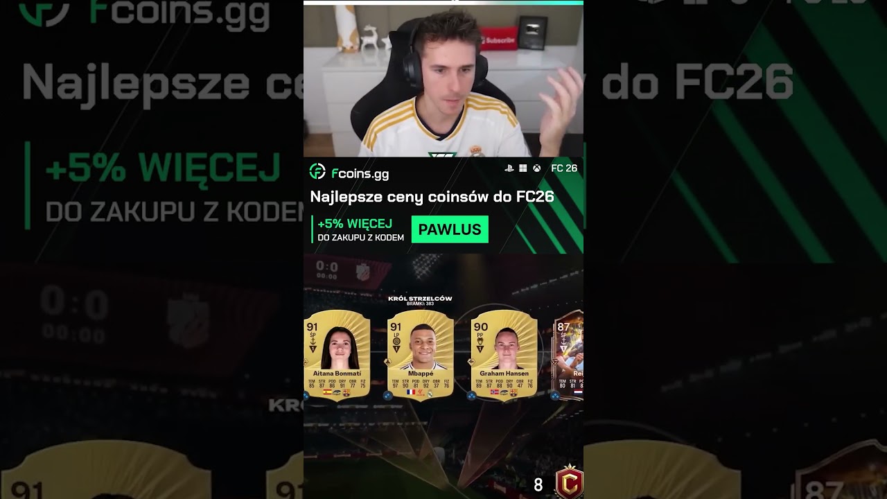 ADRYAN TRAFIA na PRZECIWNIKA ze SKŁADEM za PONAD 15 MLN MONET w EA FC 26!!! #adryan #fc26 #fifa