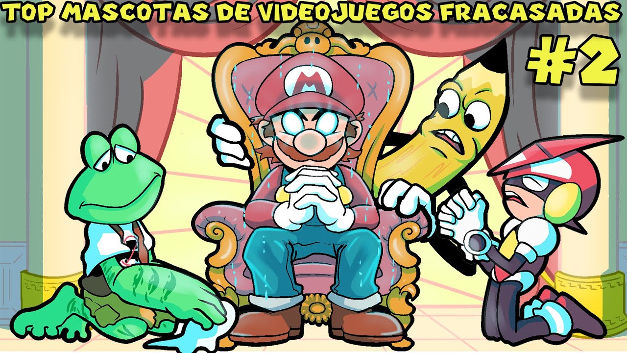 6 Mascotas de Videojuegos FRACASADAS que Intentaron Destronar a Mario (PARTE 2) - Pepe el Mago