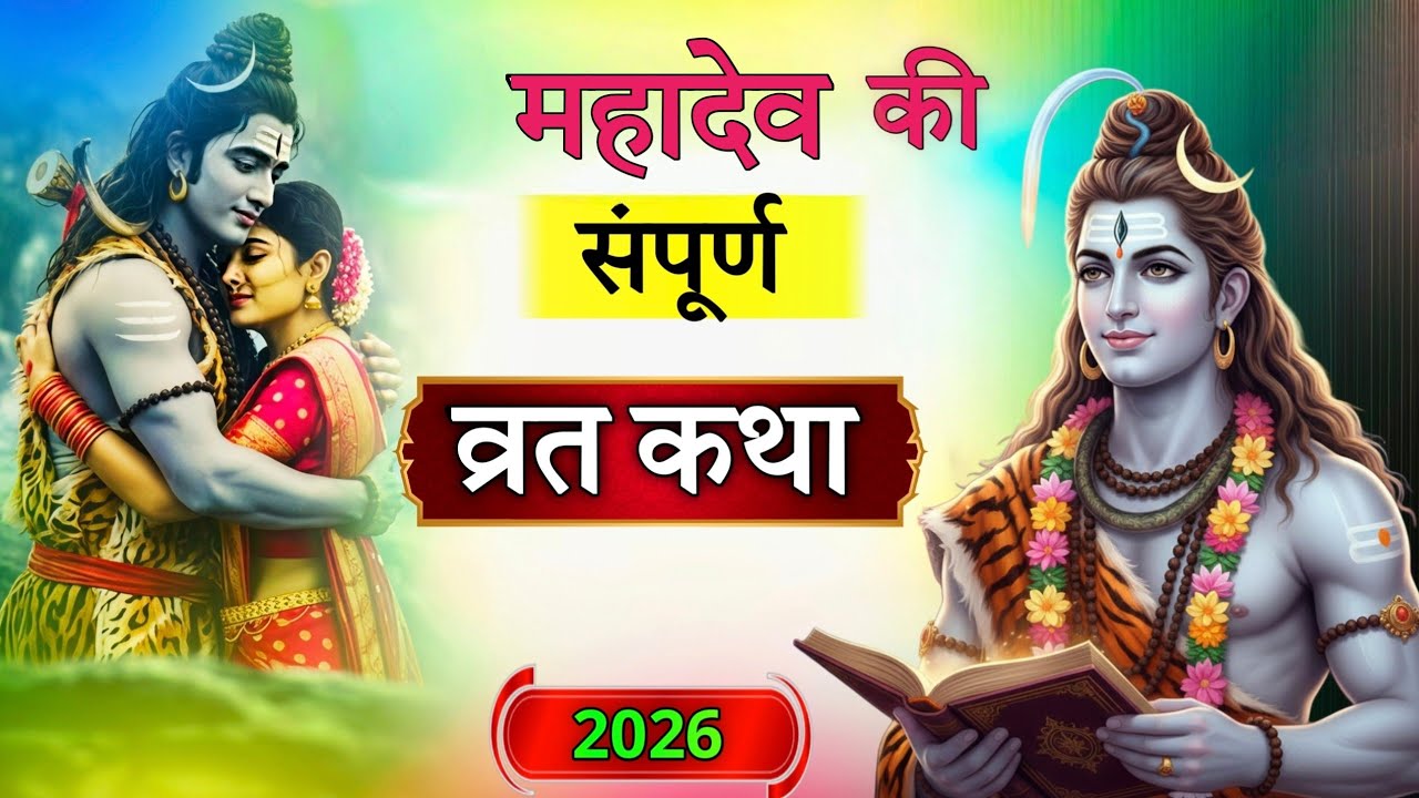 महादेव का संपूर्ण व्रत कथा 2026 | #shiv #mahadev #shivratri 