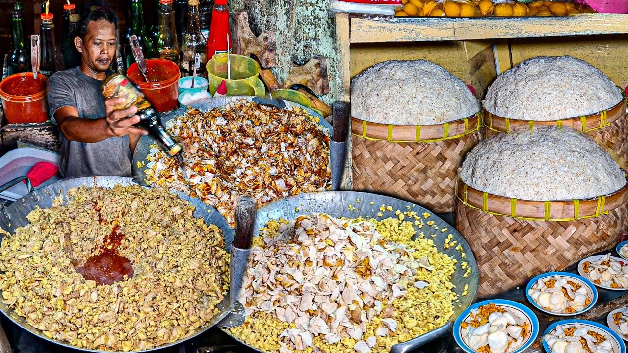 ANTREANNYA GILA !! KAGET LIHAT CARA MASAKNYA, SEKALI MASAK LANGSUNG RATUSAN PORSI - SEGO SAMIN TUBAN