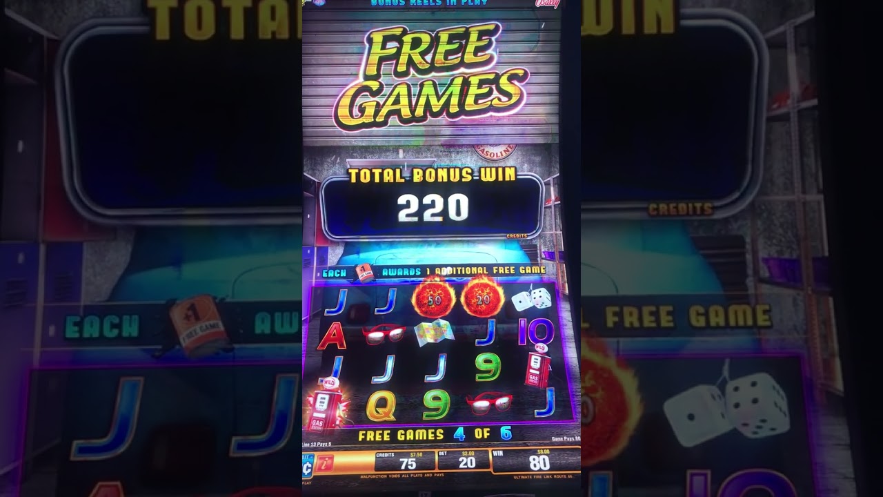 12-27 bonus !! $2 free spins on route 66 .10 cent denom
