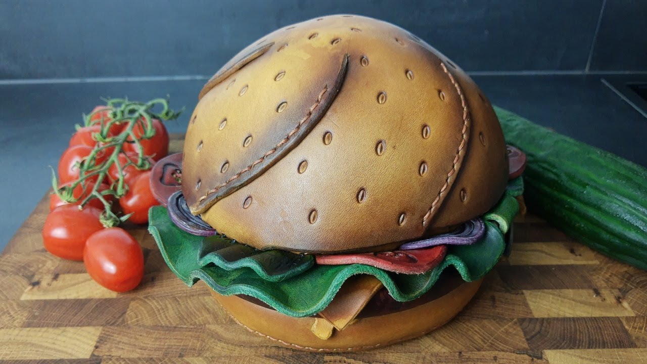 Burger Bag - Leather Tutorial