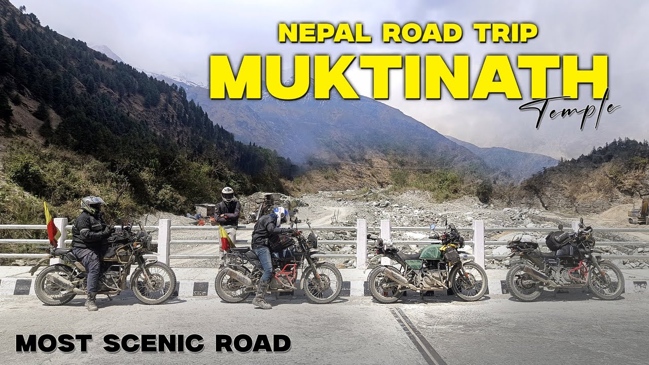 Muktinath Road Trip On Bike | Most Scenic Road On Himalayan 411