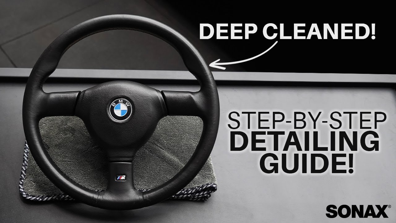 How To Clean & Protect A Leather Steering Wheel