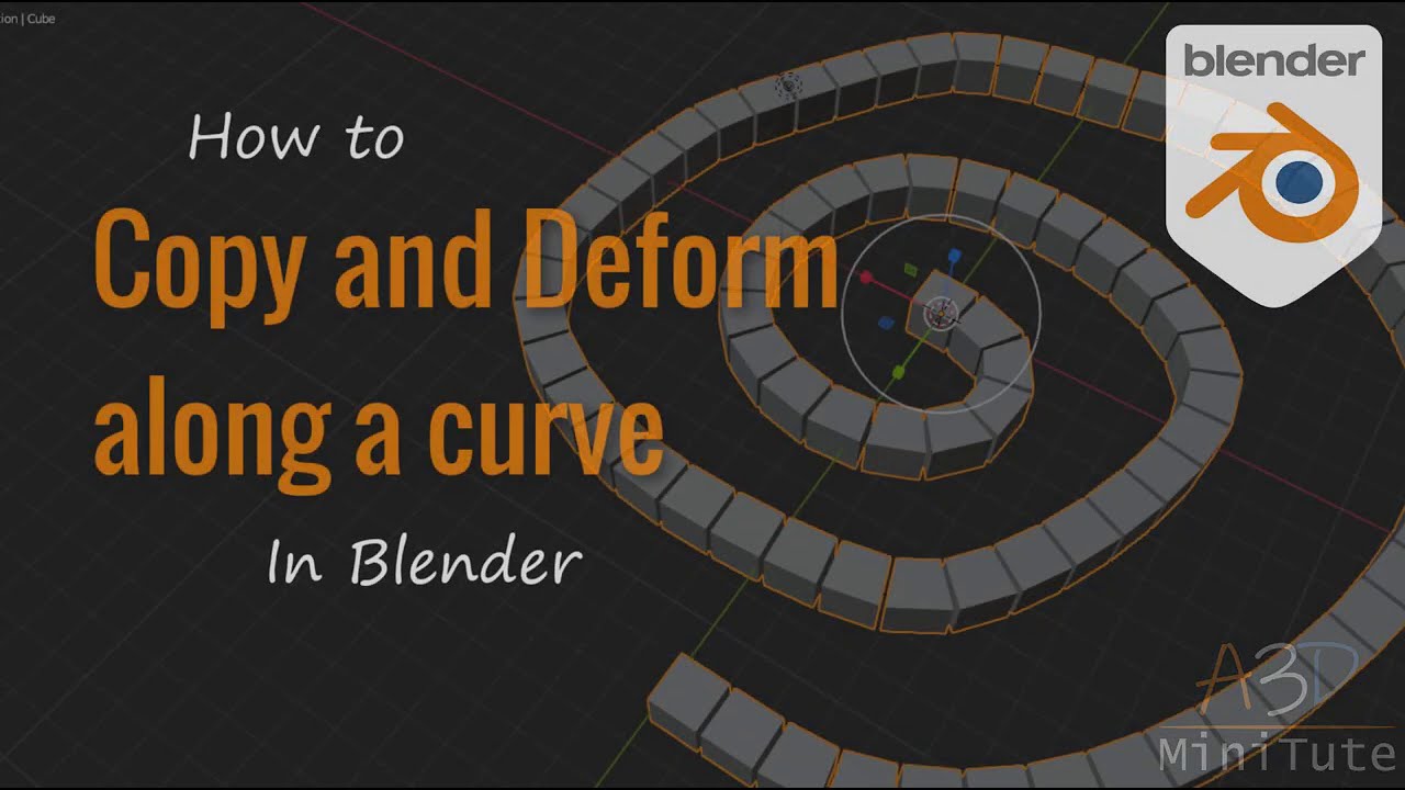 Blender: Deform Along Curve