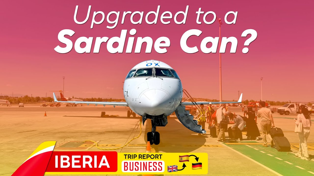 Any Love For IBERIA Short Haul? ✦ A320 & CRJ1000 Business Class ✦ LHR-MAD-FRA @tfft​