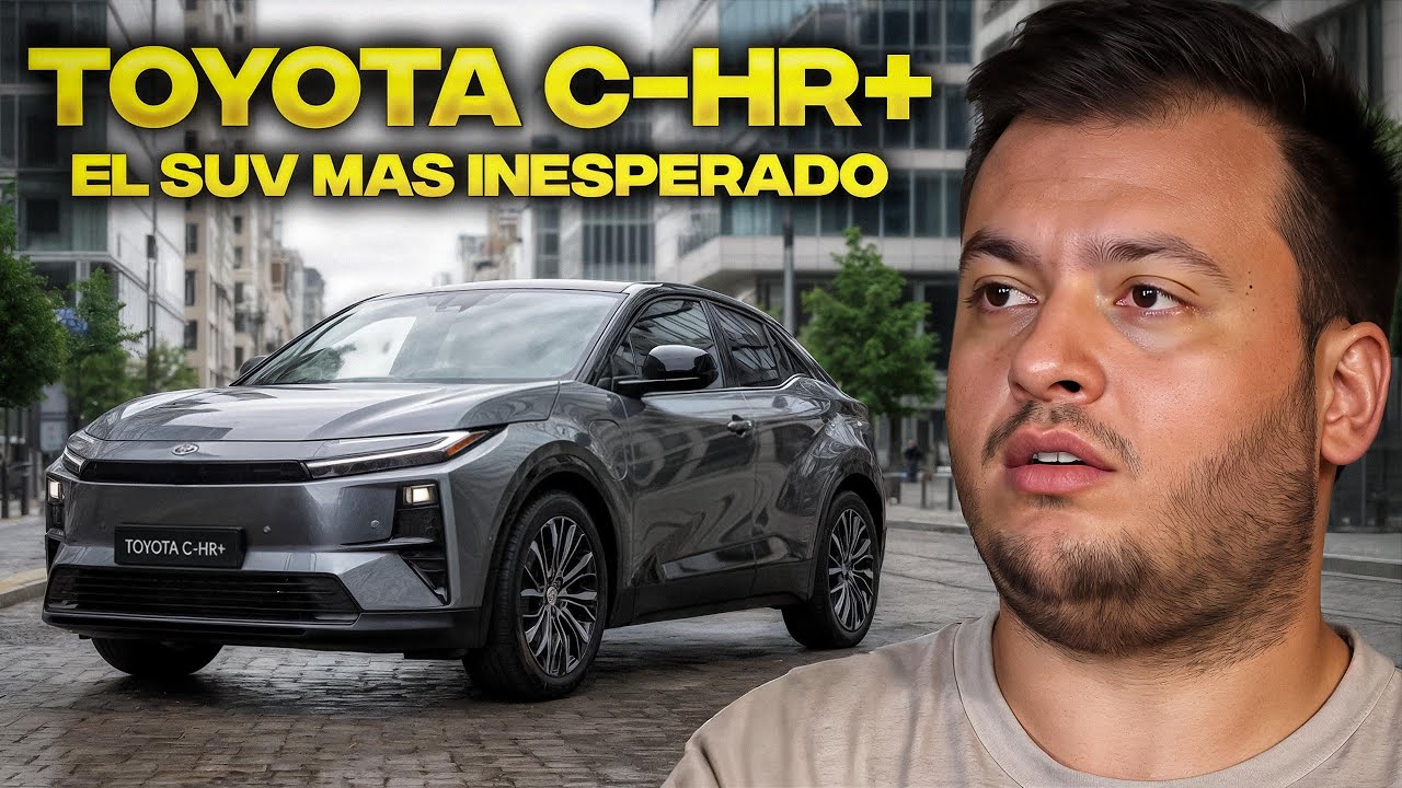TOYOTA se pone SERIA con los ELÉCTRICOS | Nuevo C-HR+ con 609 km