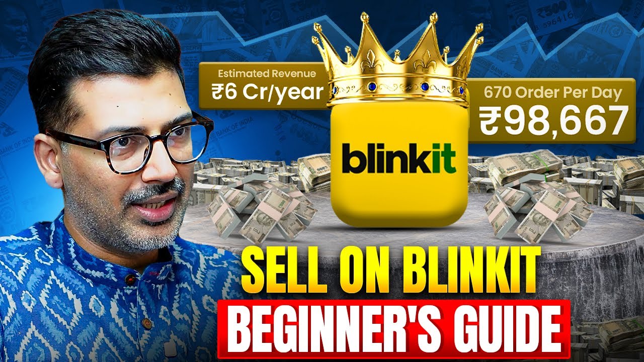 How To Sell On Blinkit: Beginner's Guide | Quick Commerce Business Model #kushalkonversations