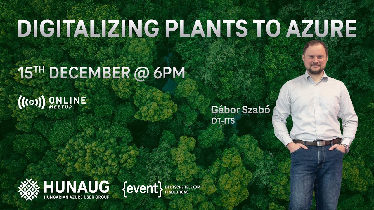 Digitalizing plants to Azure (2020) by Gábor Szabó