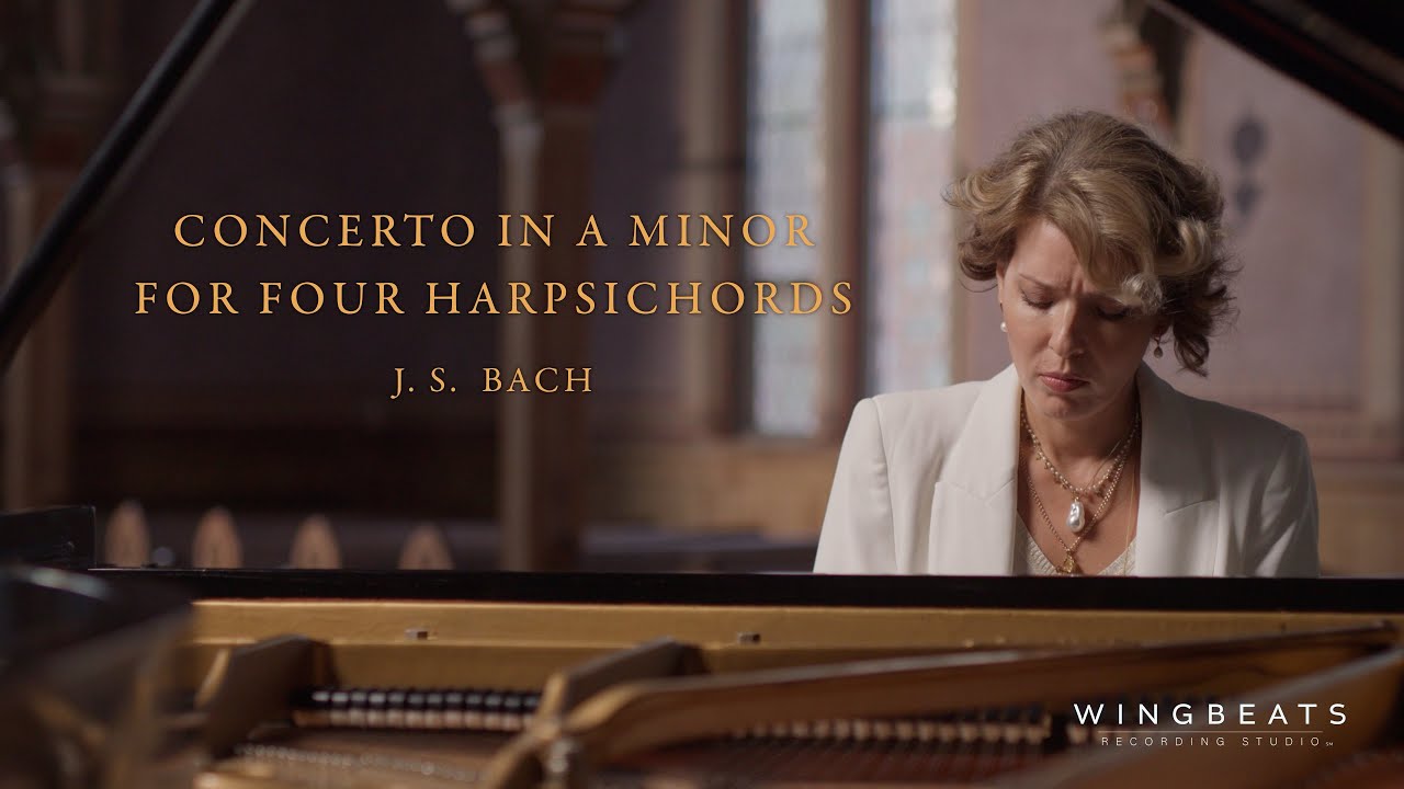 J.S. Bach | Vivaldi | Noack | Concerto for 4 harpsichords A minor BWV 1065 | Polina Osetinskaya 