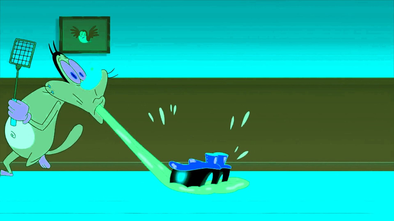 Oggy and the Cockroaches | OGGY’S TONGUE GOT STUCK? (Sponsored by: Klasky Csupo Effects 2001)