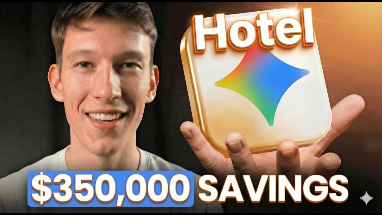 How I saved a Hotel Chain $350,000 with AI Agents (2026 FULL COURSE)