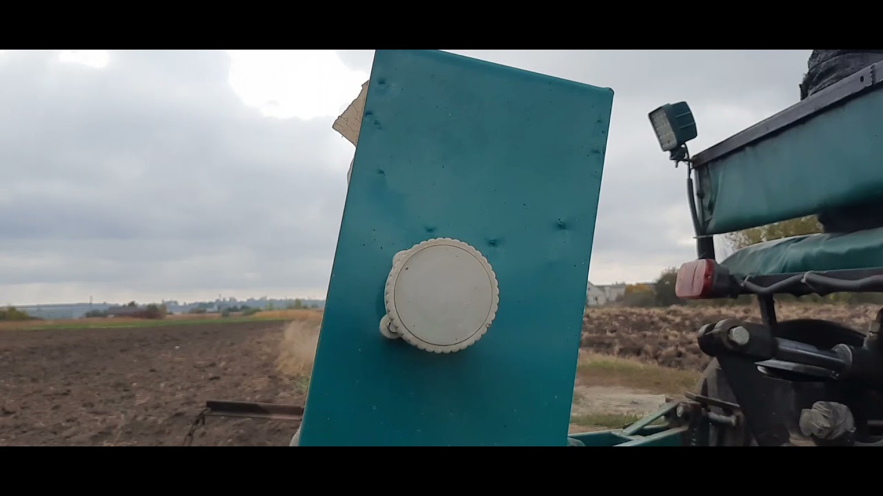 Зубр 8л.с + сівалка 8 сошників= посівна озимини 2021. Сорт 