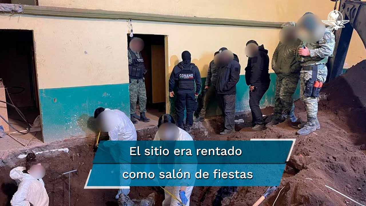 Van 42 bultos con restos humanos hallados en fosa clandestina en Tenango del Valle