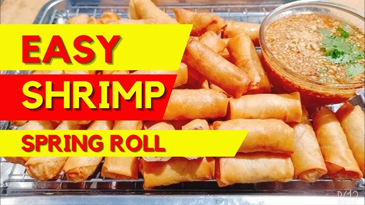 Easy Shrimp Spring Rolls Recipe - Delicious and Crispy!