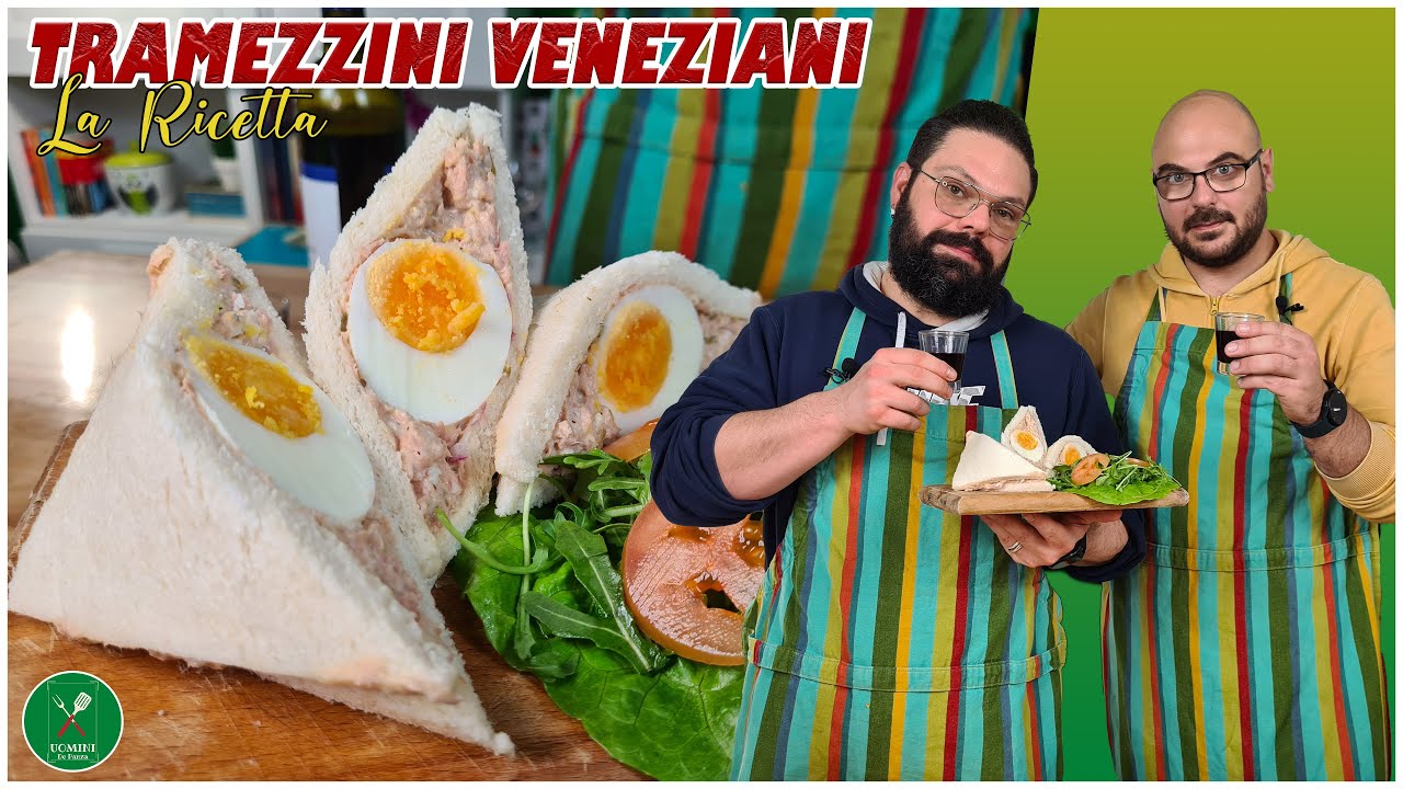 TRAMEZZINO VENEZIANO - Ricetta facile e veloce per un APERITIVO spettacolare