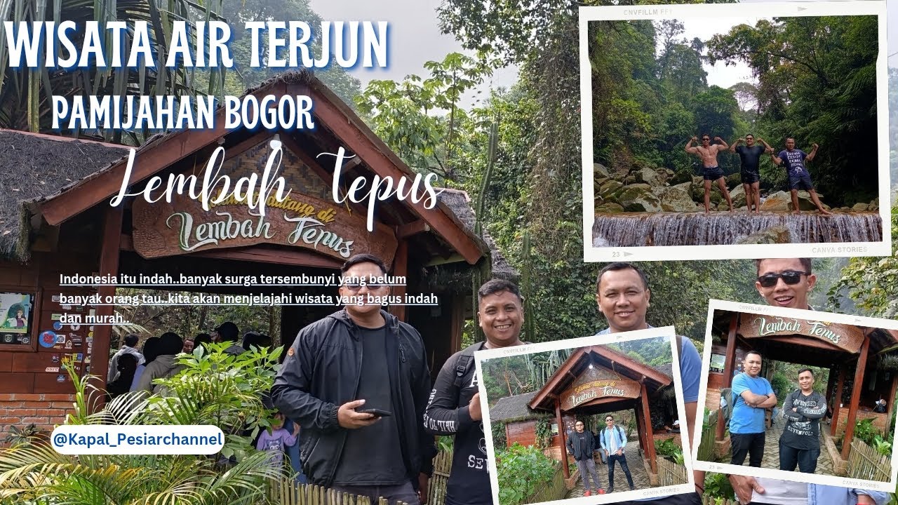 info 2025 Lembah Tepus Pamijahan Bogor‼️Wisata Air Yang banyak kolam #adventure #wisataalam