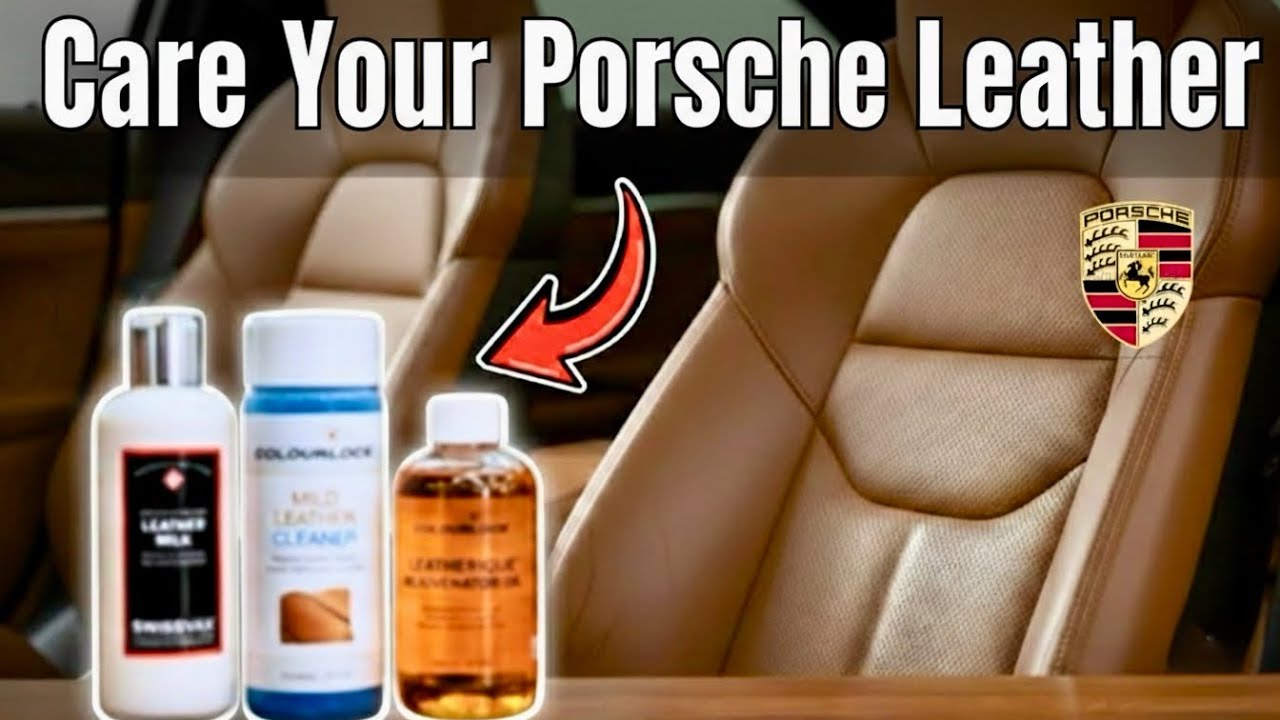 Полное руководство по уходу за кожаной обивкой Porsche