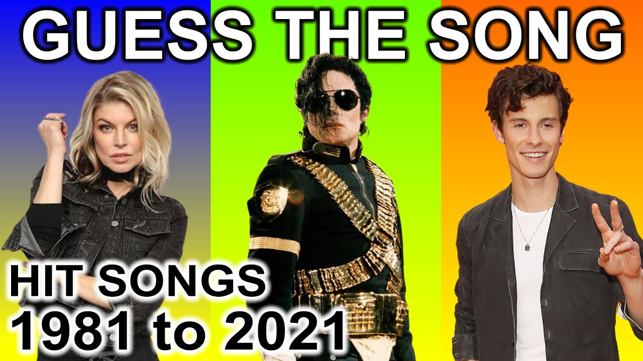 Guess The Song From 1981 to 2021 | Hit songs MUSIC QUIZ