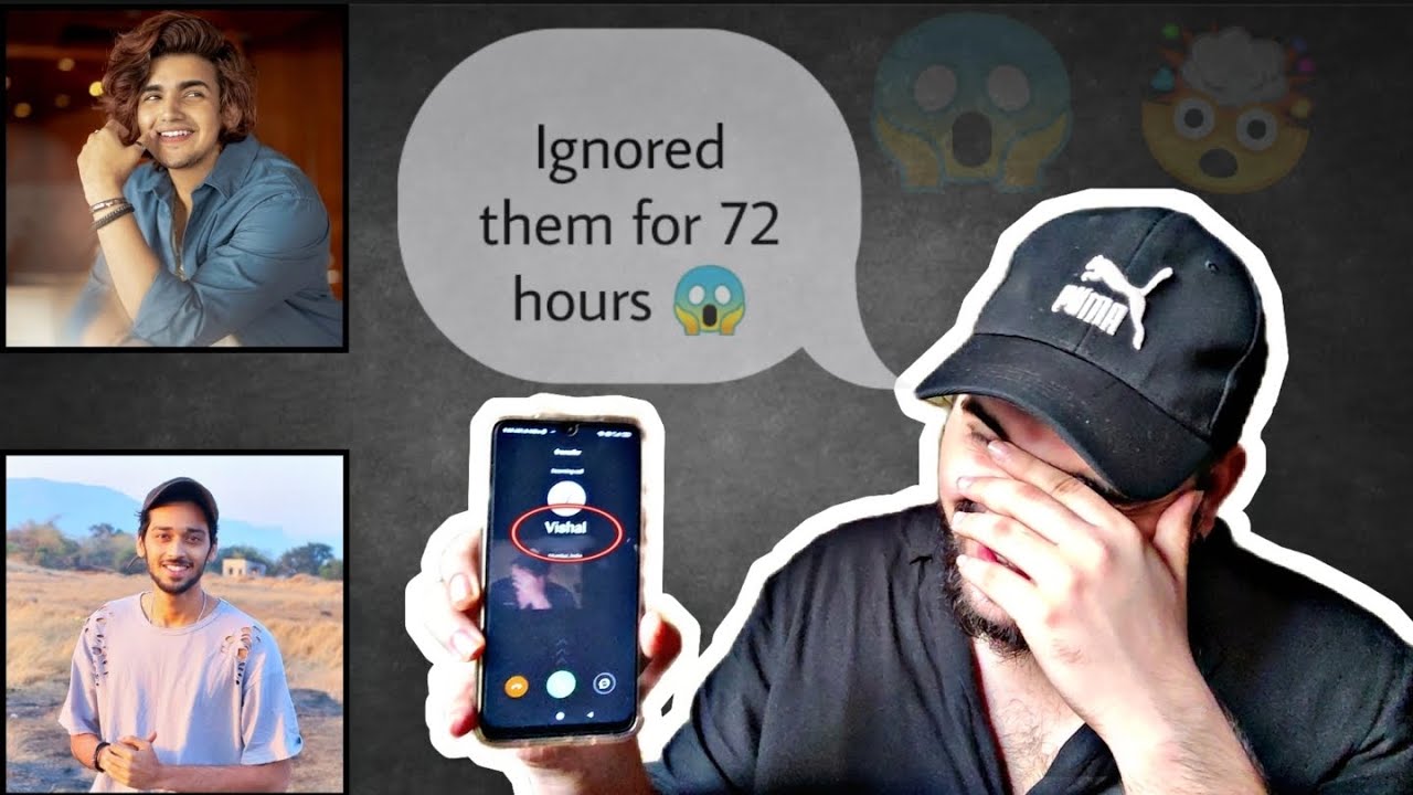 IGNORING MY BESTFRIENDS FOR 72 HOURS😱 | *we fought*
