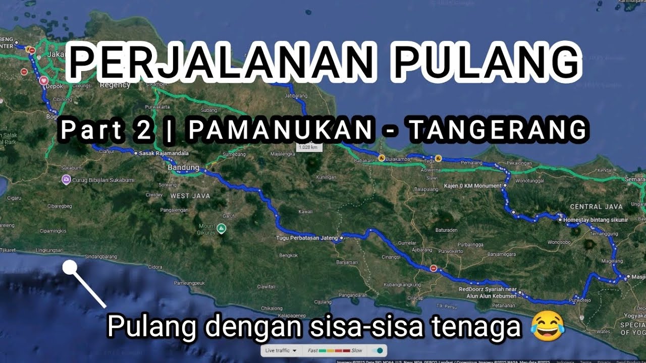 DIENG - TANGERANG JALUR UTARA | PART 2 (1 November 2025 || NGUANTUK POLLLLLLL !!!!