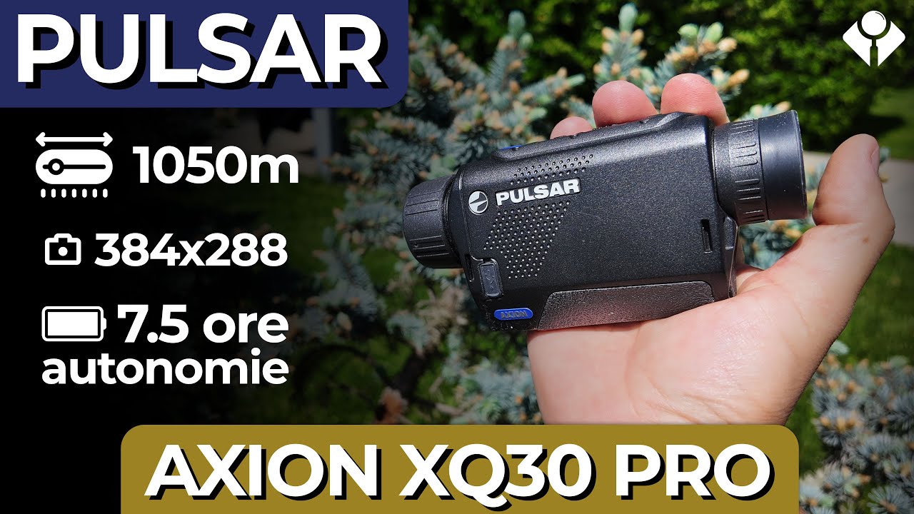 Gândit pentru vânătorii care vor să intre în lumea termică Pulsar | Axion XQ30 Pro