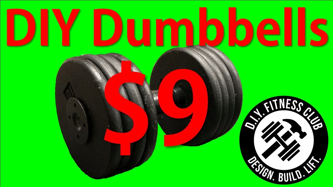 DIY Adjustable "Mullet" Dumbbell System (Flat Bottom!) - Poor Man’s IronMasters