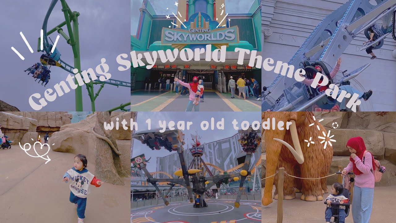 vlog | skyworld theme park | genting highland | tips masuk skyworld
