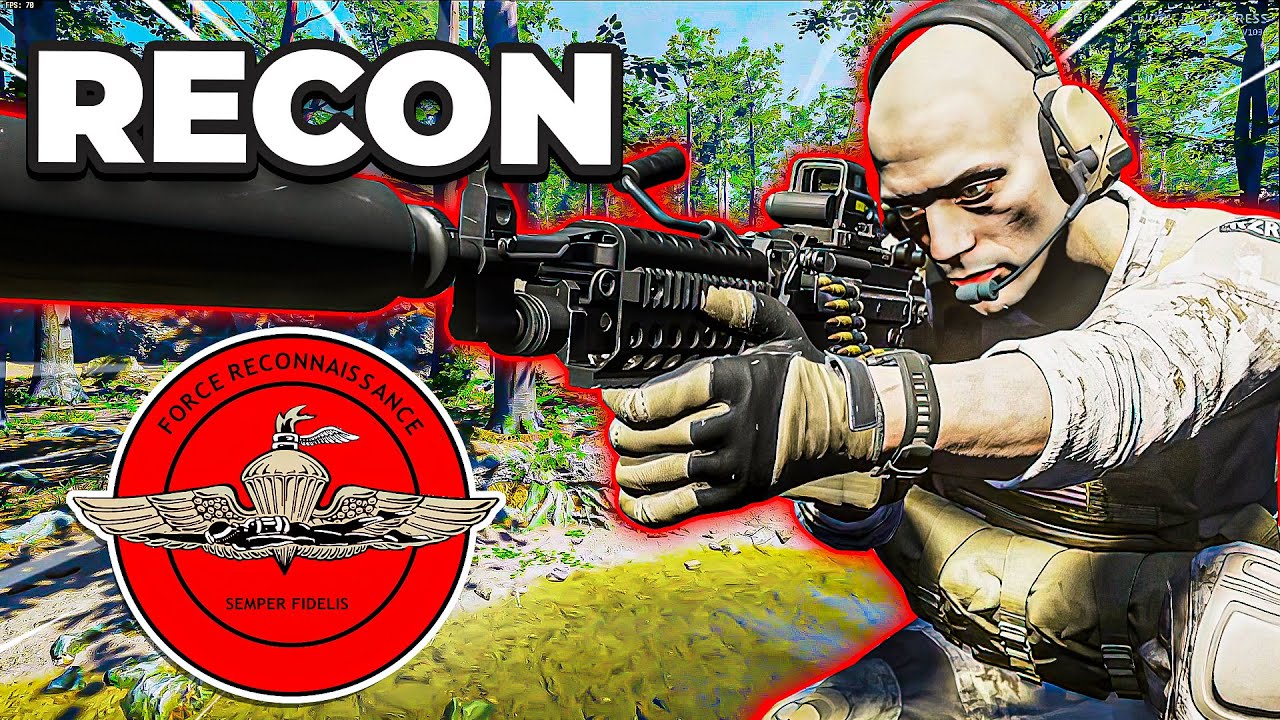 Marine Force Recon Loadout In Ground Branch