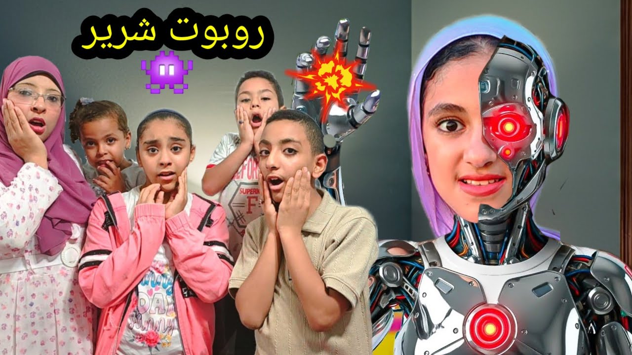 لما امك تجيب روبوت ويطلع فاشل /هتموت من الضحك
