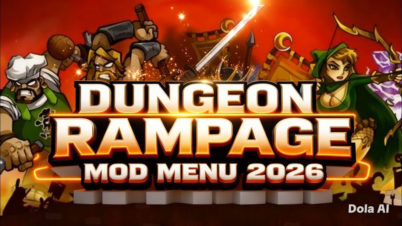 DUNGEON RAMPAGE - MOD MENU ATUALIZADO 2026