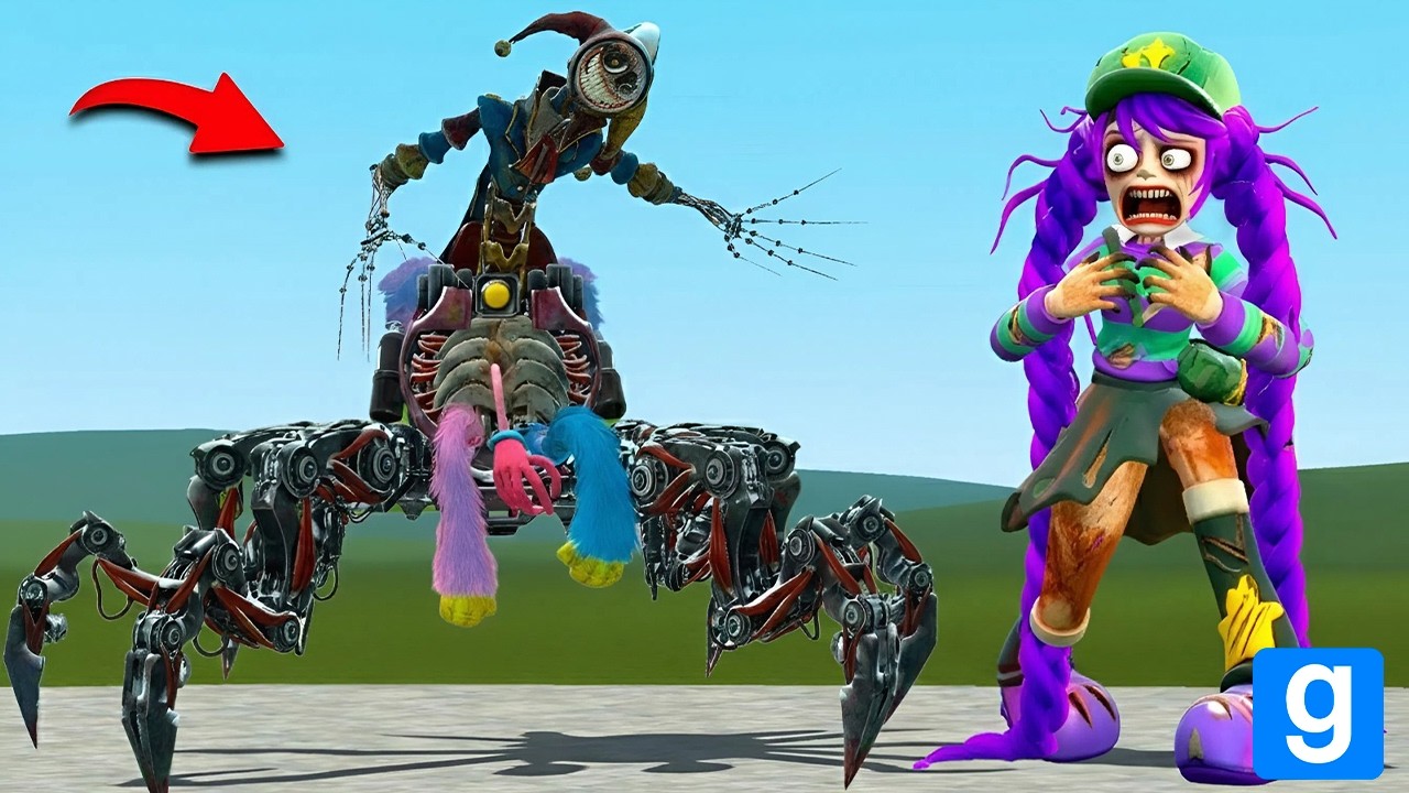 WHO IS STRONGER: THE PROTOTYPE OR LILY LOVEBRAIDS POPPY PLAYTIME In Garry's Mod!