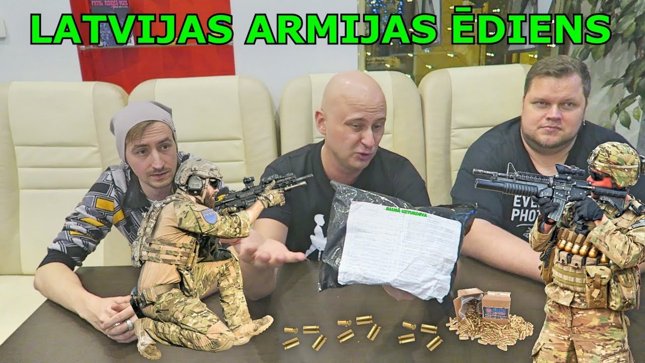 TESTĒJAM LATVIJAS ARMIJAS ĒDIENU