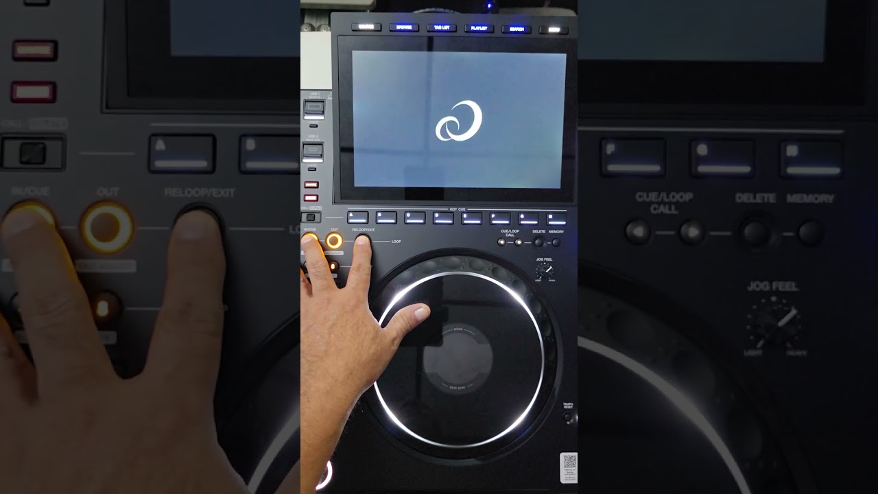 CDJ-3000X de Alpha Theta Actualización de Firmware