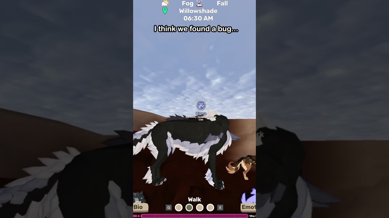 I think we found a bug... | Wild Wolves RP
