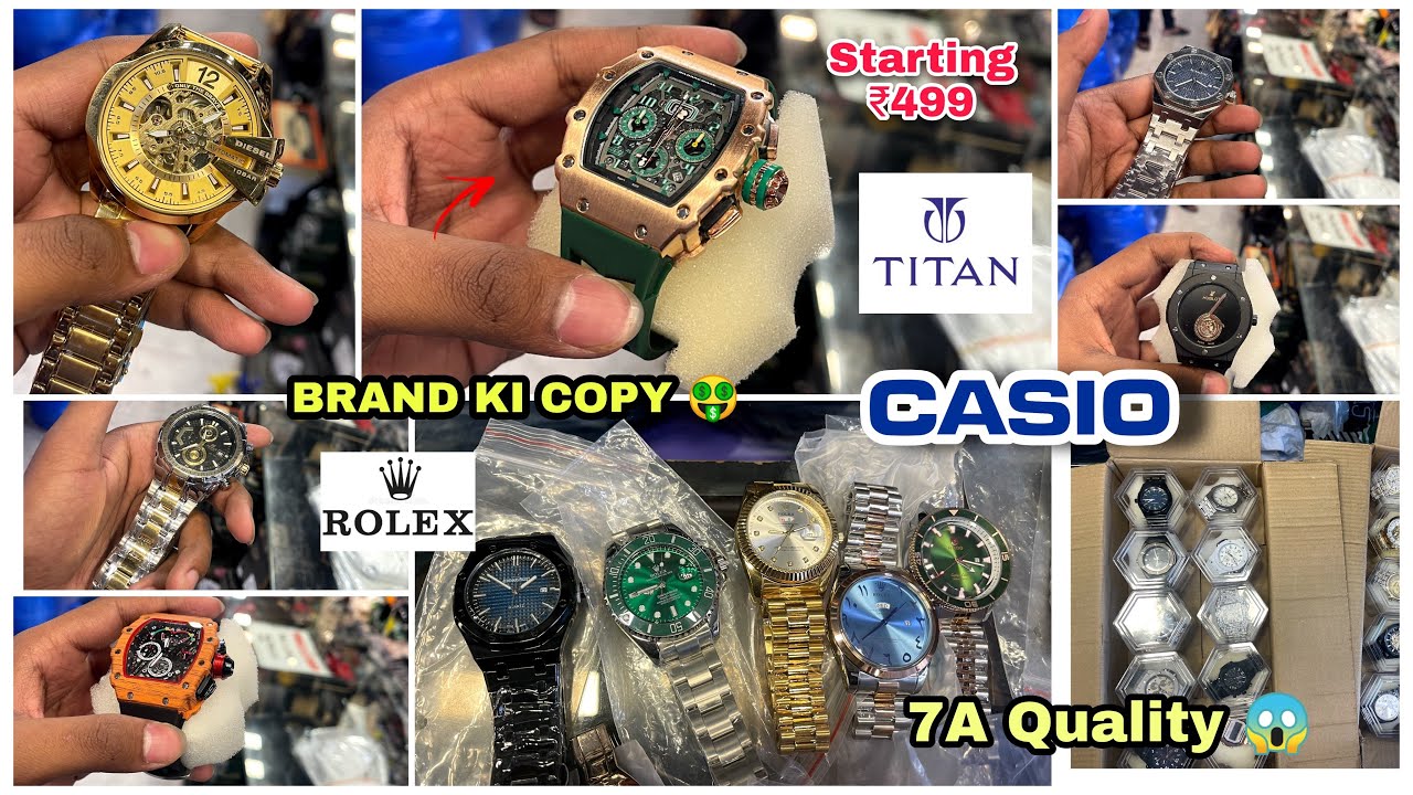 7A Quality Watches In Mumbai | MasterCopy Watches | All Brands Available | Premium Watches In Mumbai