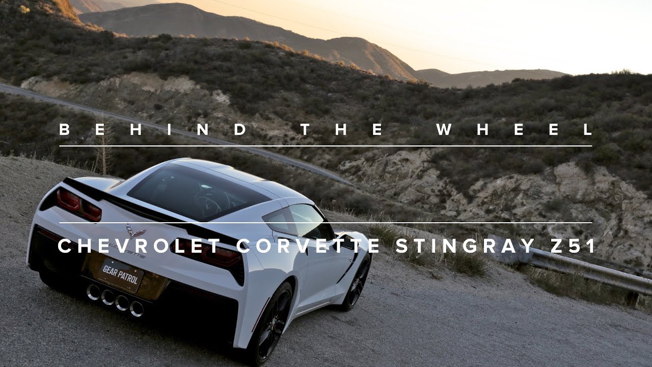 За рулём: Chevrolet Corvette Stingray Z51 2014 года