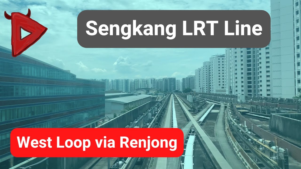 [SBST] Sengkang LRT Line Full Ride - West Loop via Renjong (September 2022)