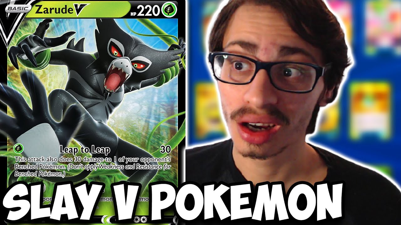 НОВЫЙ Zarude V УНИЧТОЖАЕТ покемонов V! Базовый Victini VMAX! Brilliant Stars PTCGO
