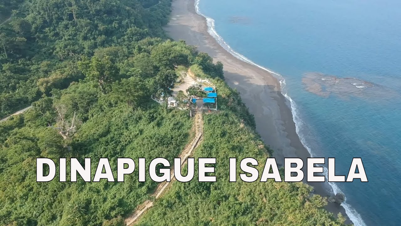 FLYING OVER DINAPIGUE ISABELA (My hometown)