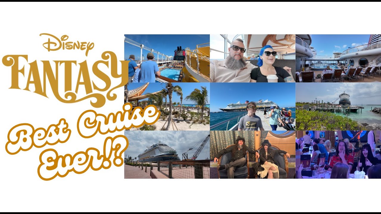 Is Disney Cruise Line the Best Ever? Our First Experience aboard the Disney Fantasy!  4K