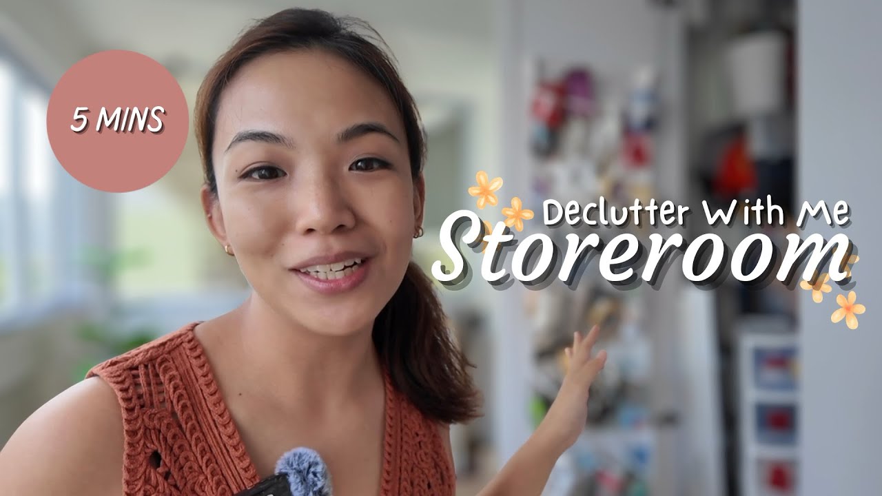 5 min Declutter With Me - Rae’s Storeroom