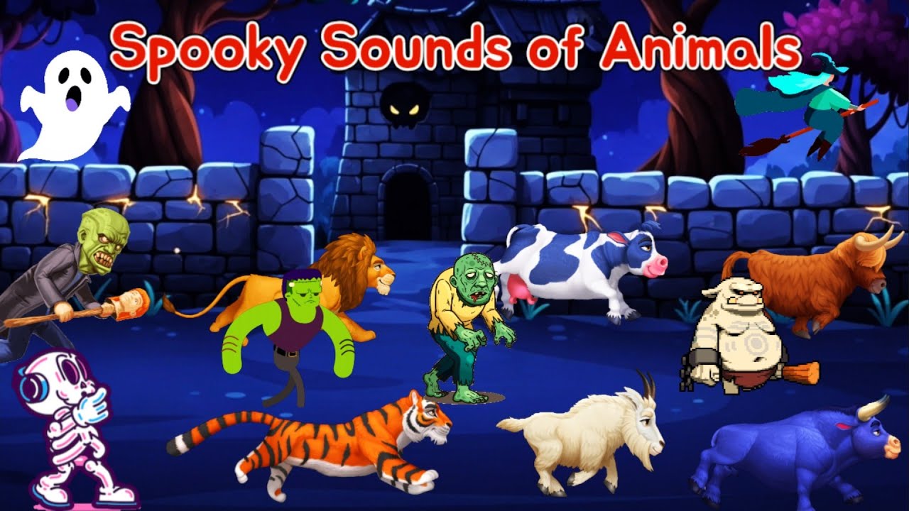 Жуткие звуки животных: сафари для малышей #cocomomokidstv #animalsounds #kidslearning