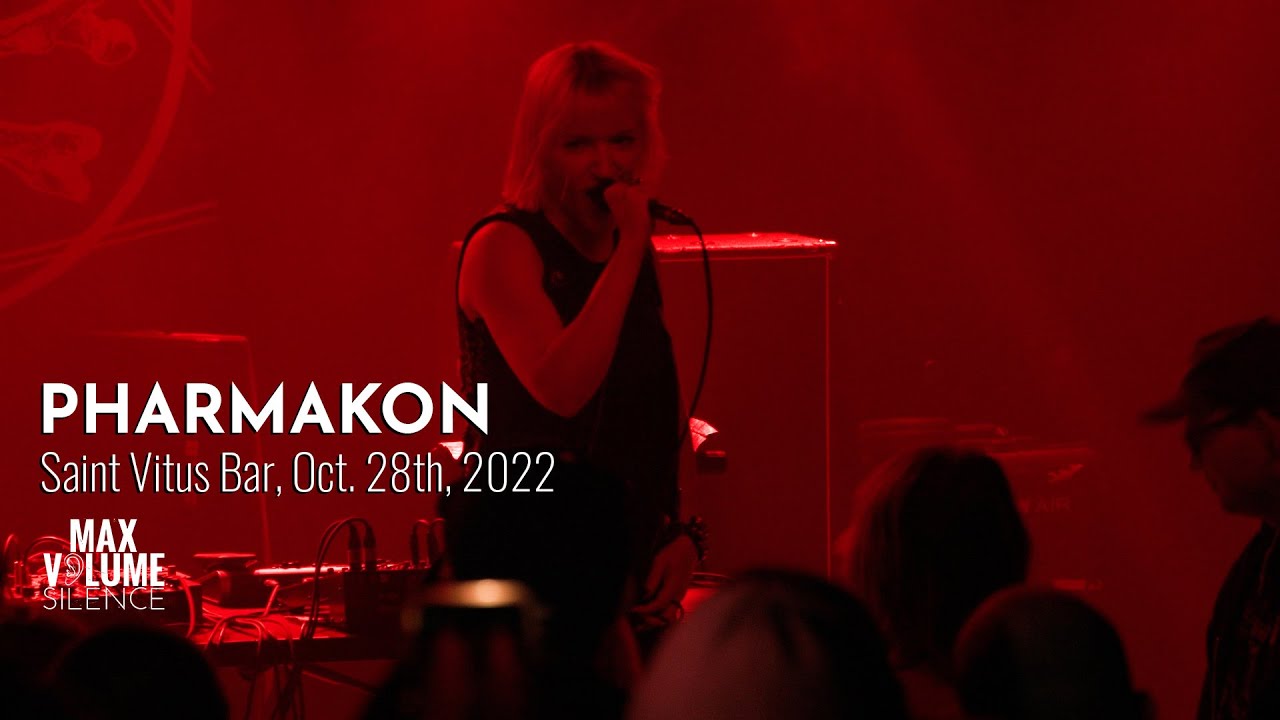 PHARMAKON live at Saint Vitus Bar, Oct. 28th, 2022 (FULL SET)
