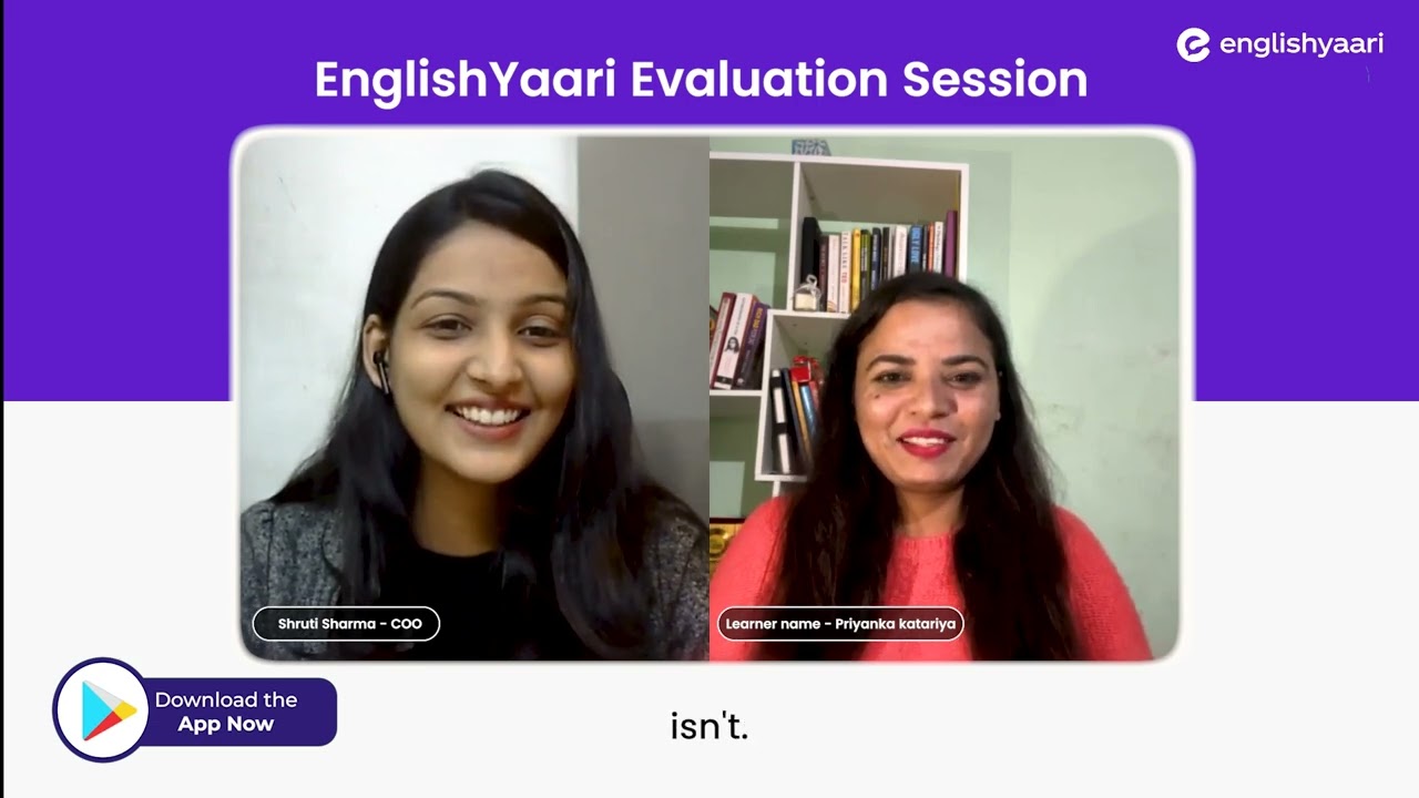 ​EnglishYaari Learner's English Journey with Shruti Sharma @Speakwithpriyankakatariya #EnglishYaari