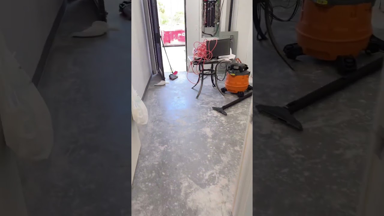 $1095 restaurant post construction cleaning