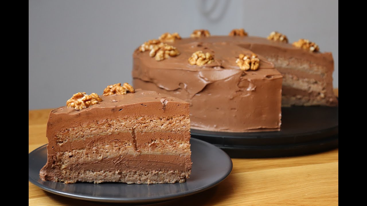 Božanstvena čokoladna torta s orasima | How 2 Bake It |