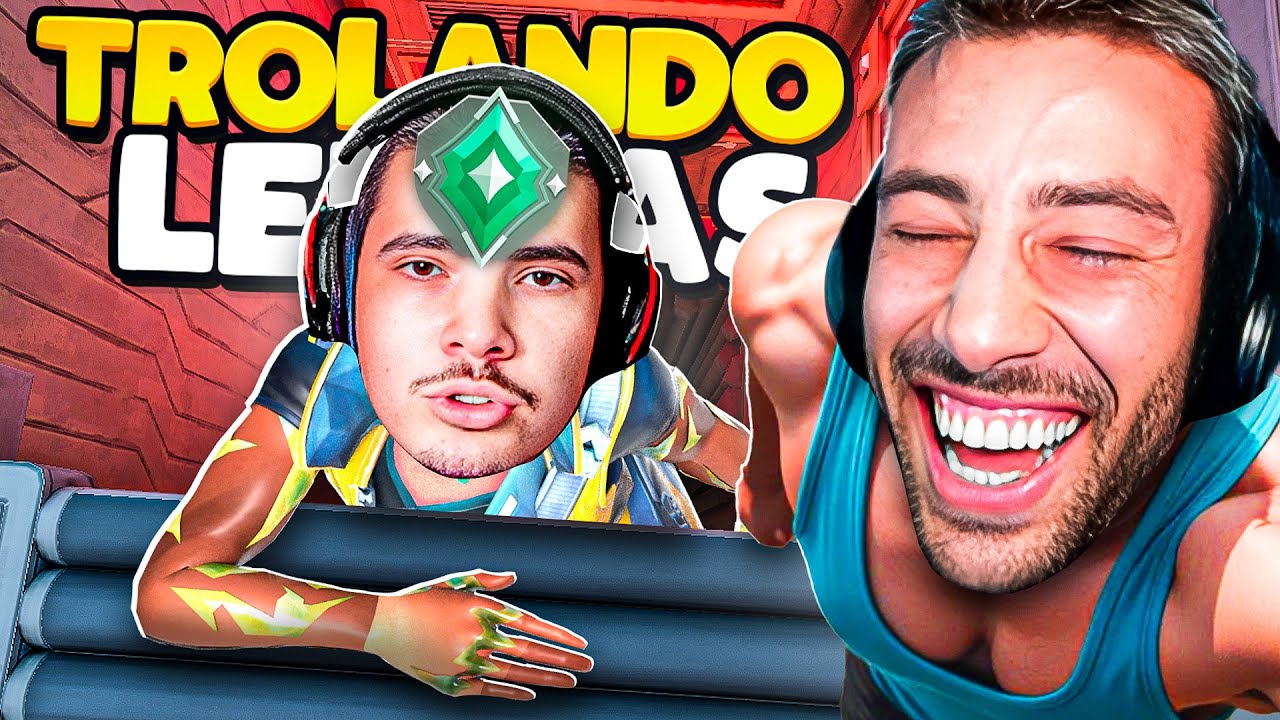 ESSE STREAMER FALOU QUE IA ME DAR GAP E CAIU PRO LIMÃO KKKKKKKK | TROLANDO AS LENDAS #44 - TcK10
