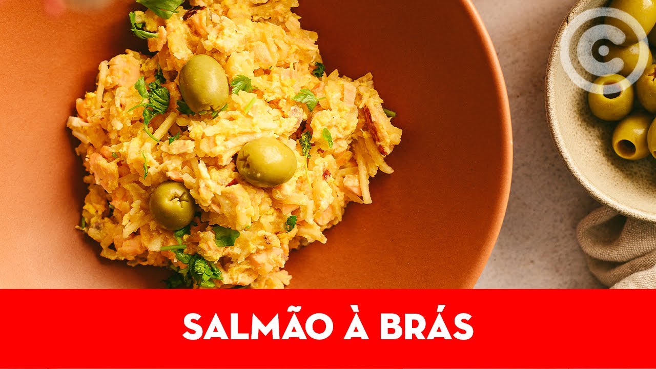 Salmão à Brás pronto em menos de 1 hora
