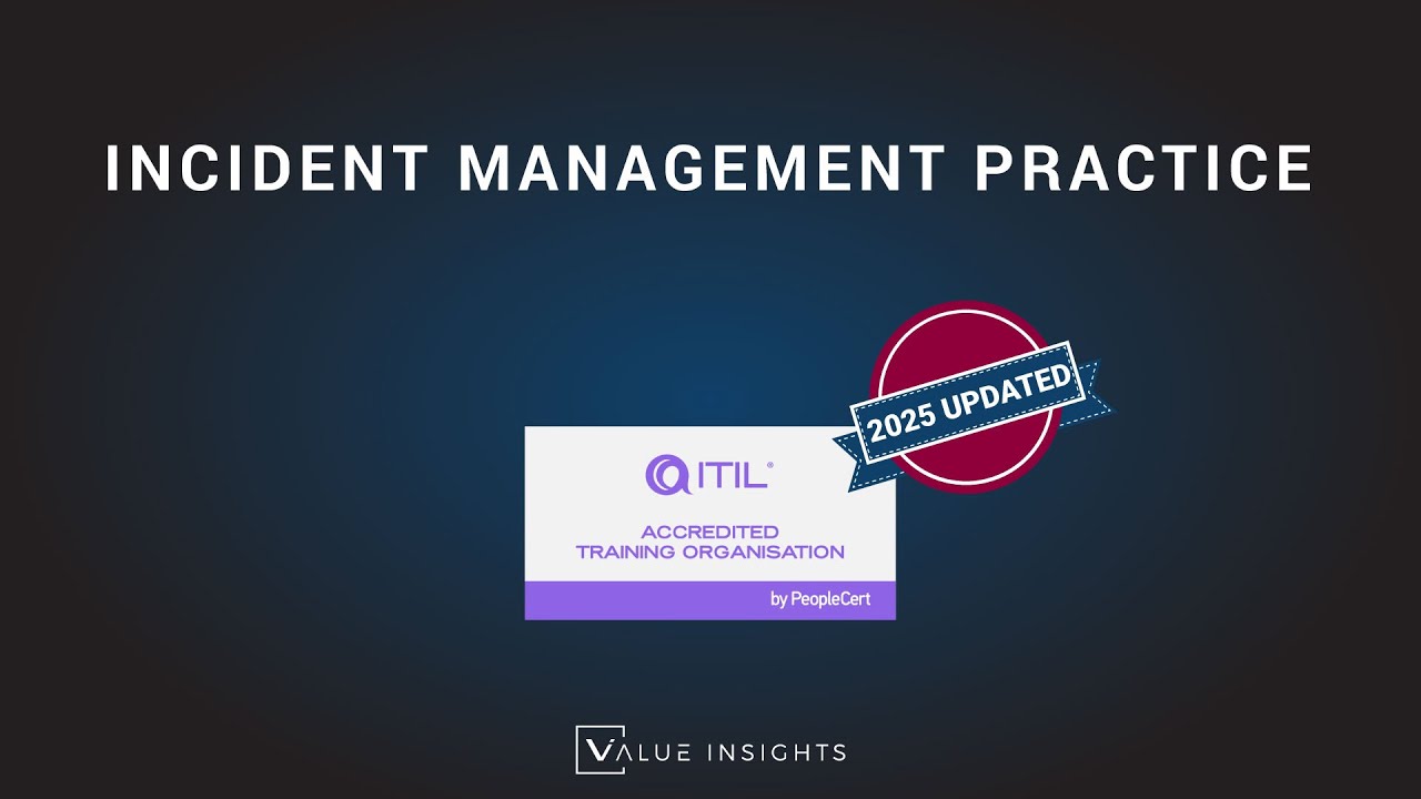 Подготовка к экзамену ITIL&reg; 4 Foundation | Практика управления инцидентами (электронное обучение)